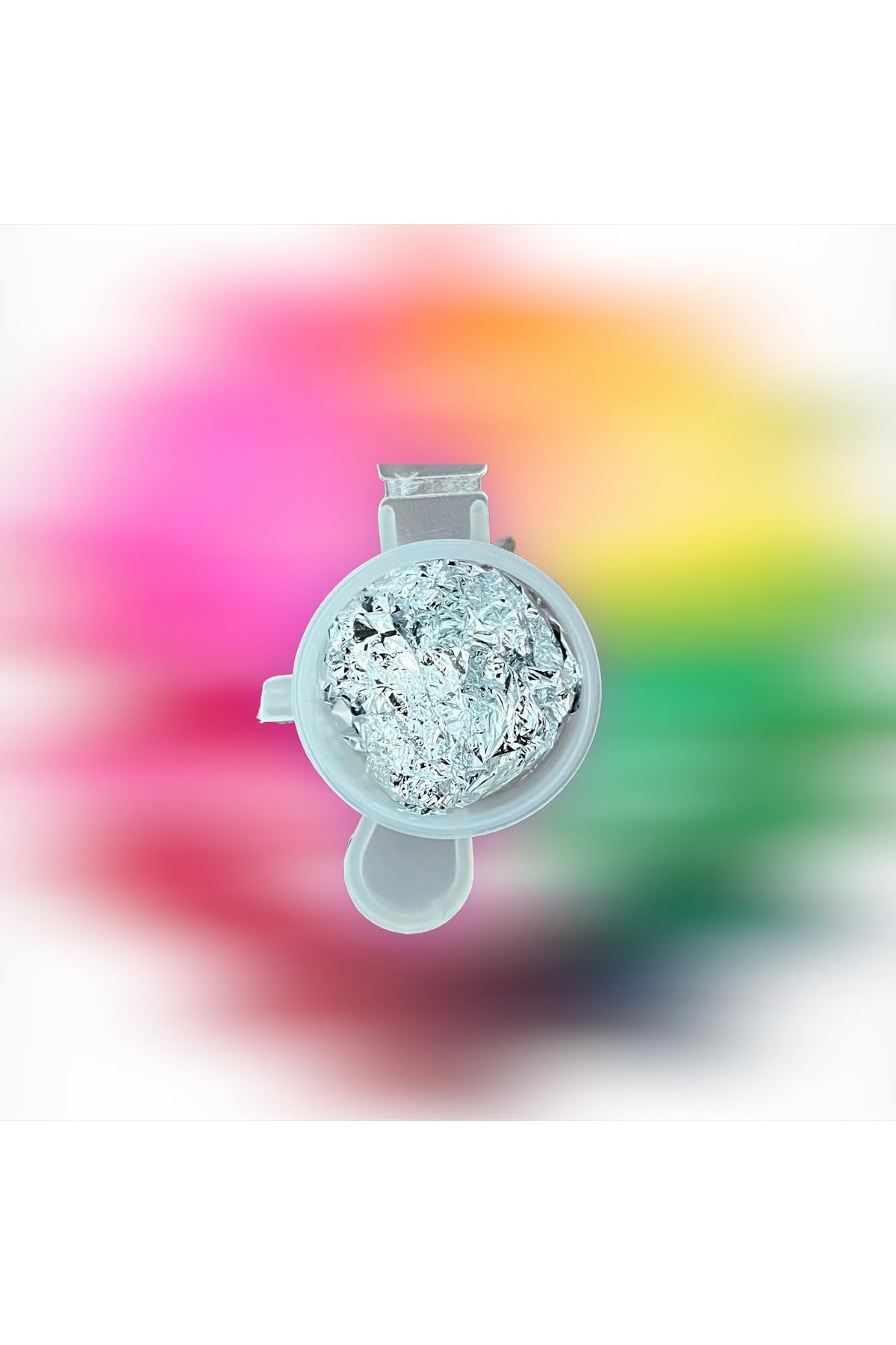 Tırnak Oje Kırık Folyo Varak Süsleme/Mum Süsleme/Tırnak Makyaj Süs/Malzeme/Nail Glitter