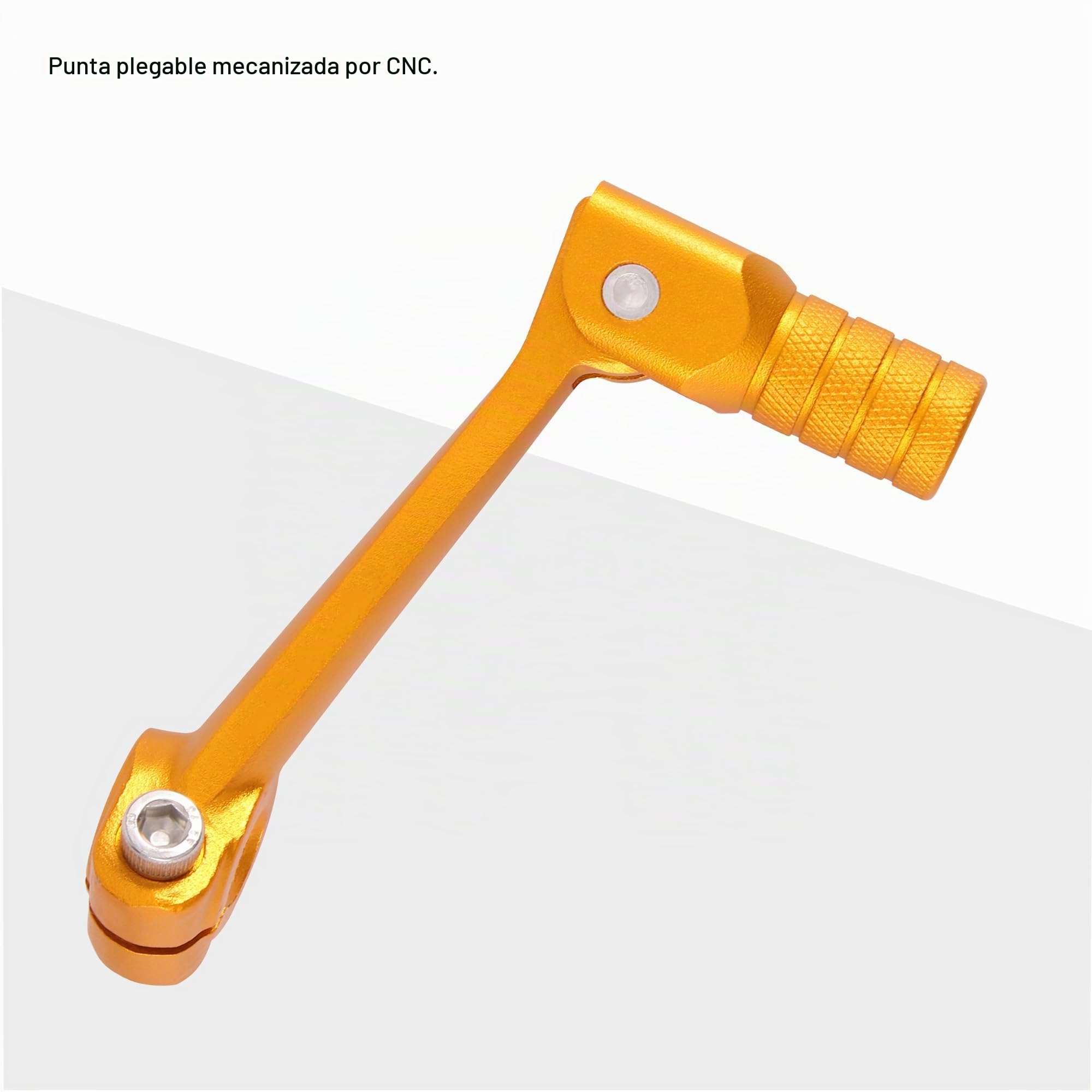 GOOFIT CNC 114mm Dorado Gear Plegable Aluminio Motocicletas palancas Cambio Que Puede Reemplazar para la mayoría Las Herramientas la Pozo Suciedad ATV UTV