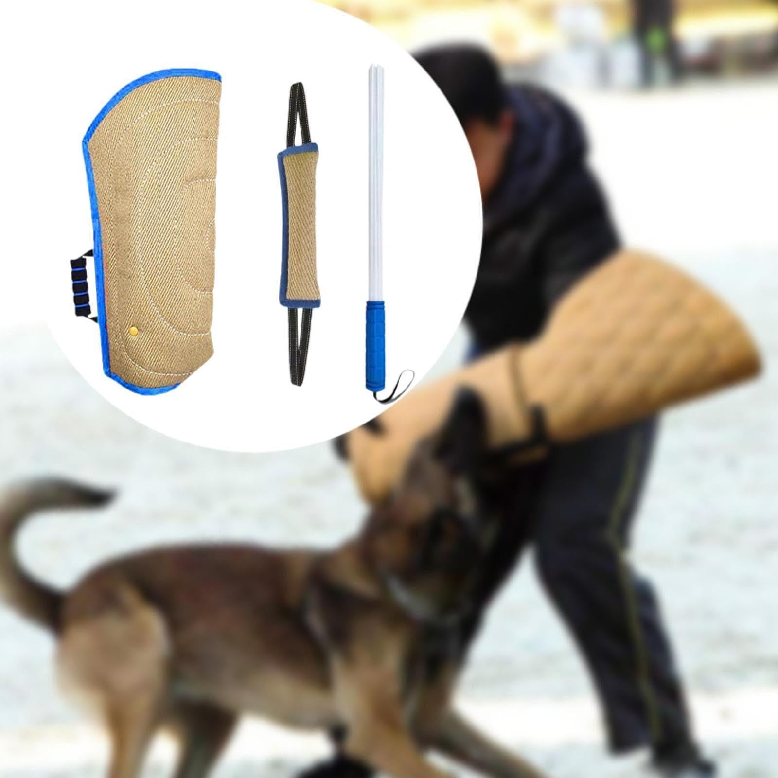 3X Set de Entrenamiento de para Perros con Brazo para, Juguete Masticable para Perros, Cojín de, Barra de Entrenamiento para PE