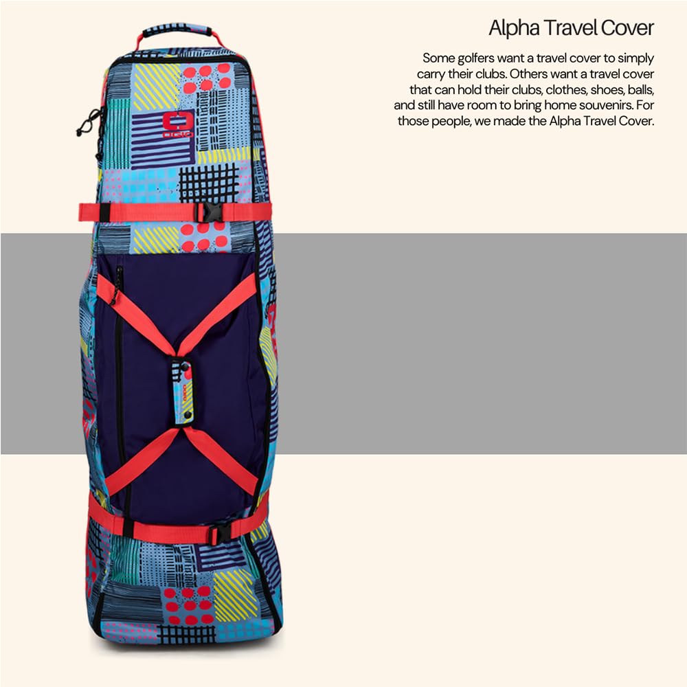 Ogio Unisex Alpha 23 Golf Travel Cover - Wood Block - One Size