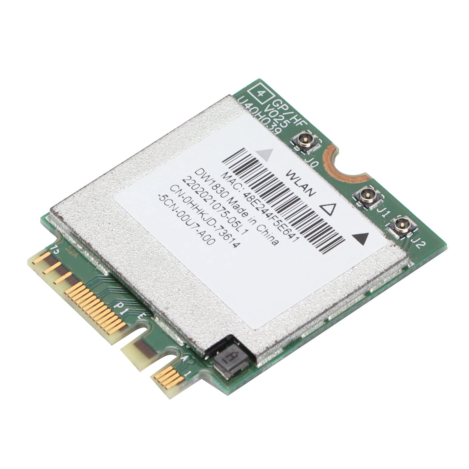 Jectse Scheda Wireless DW1830, Scheda di Rete per Computer Dual Band 2.4G/5G, Accessori per Computer di Rete, Plug And Play, Antenna da BT, per OS X/Linux/Windows