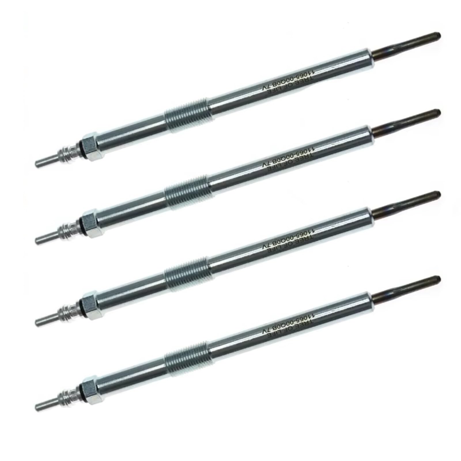 bujías Calentador Compatible Con Megane II Para Grand Para Scenic II Para Vel Para Satis 2.0 DCi. 8200561251 7485133643 Juego Calentadores Bujías Precalentamiento.