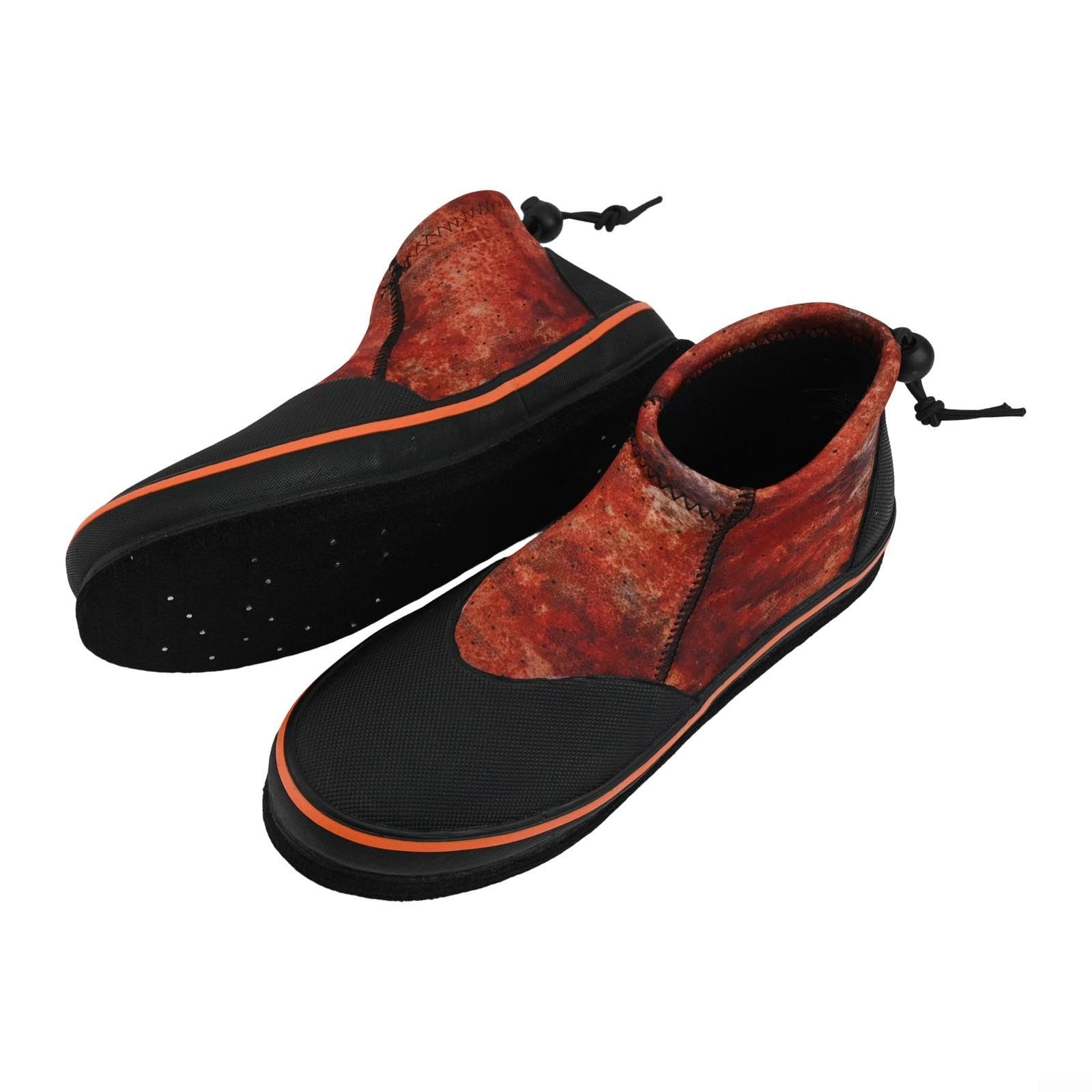 QOXEZY Botas de pesca para hombre y mujer, fieltro antideslizante de 3 mm