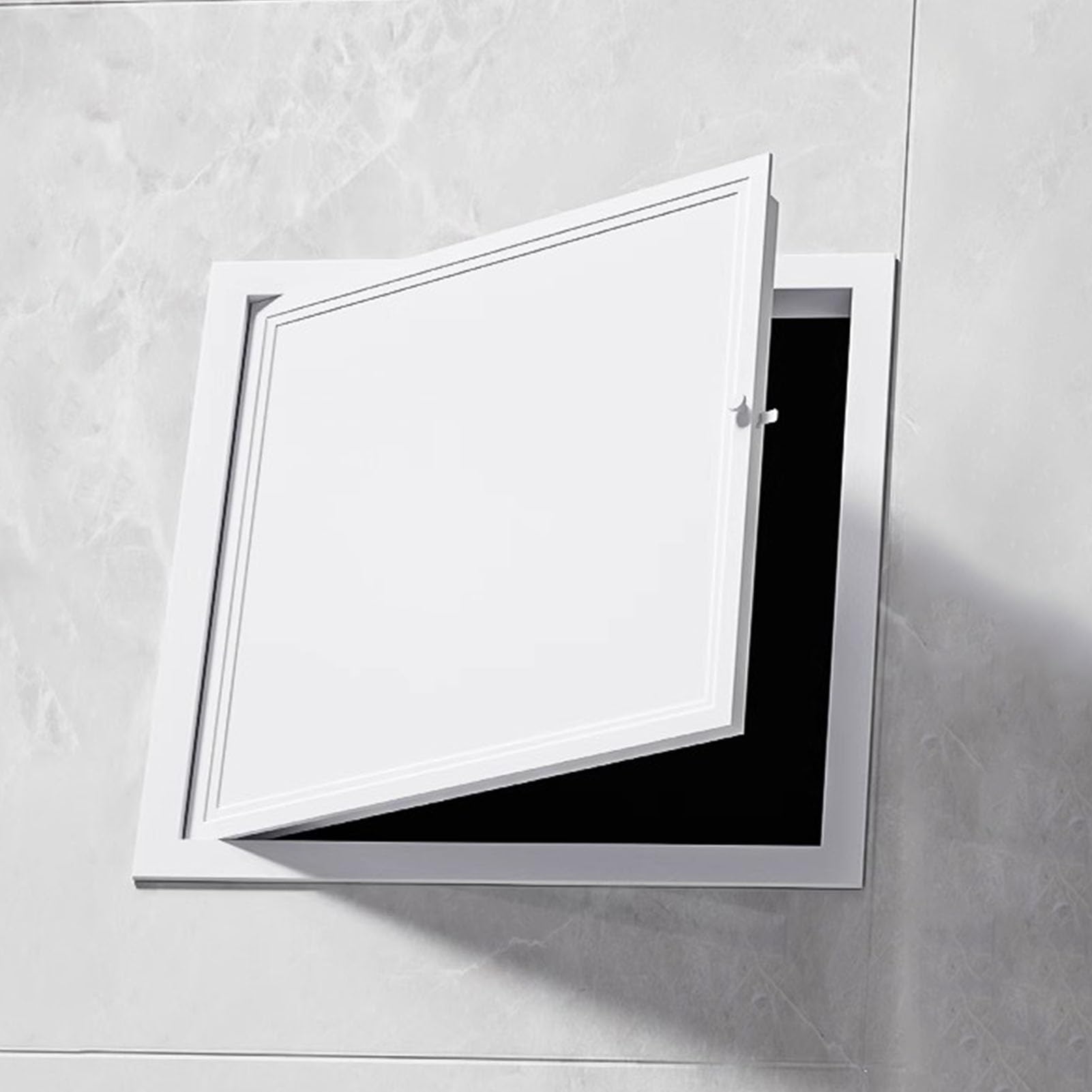 Copertura per pannello di accesso al muro a secco, porta di ispezione idraulica con sportello di facile accesso con valvola bianca per manutenzione e riparazioni rapide