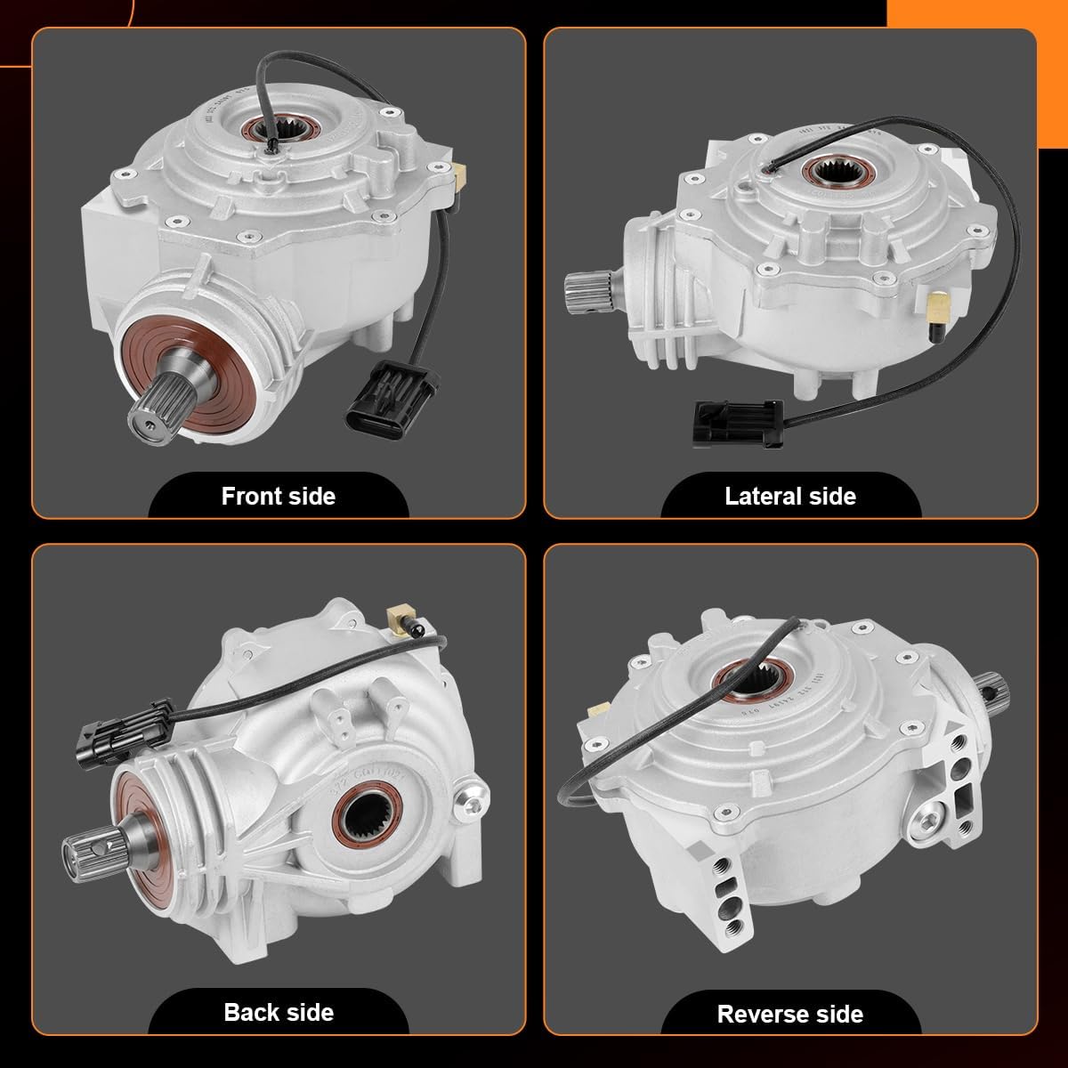 Front Differential Compatible with Polaris Ranger 2011-2023 RZR,ACE 500,570,800,900,1000,Brutus/HD 2013 2014,Repalce#1333750 1333104 1337046 1334309 UTV ATV diff