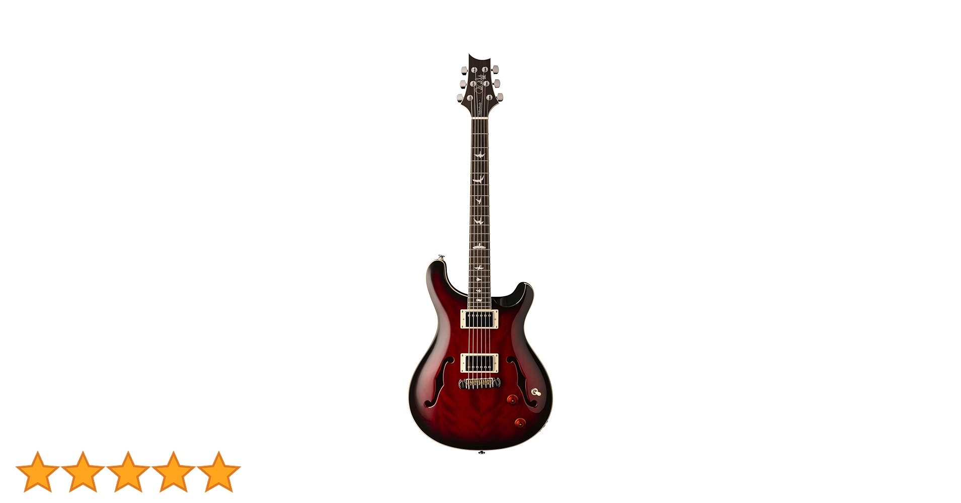 Amazon | SE Hollowbody Standard Fire Red Burst | エレキ