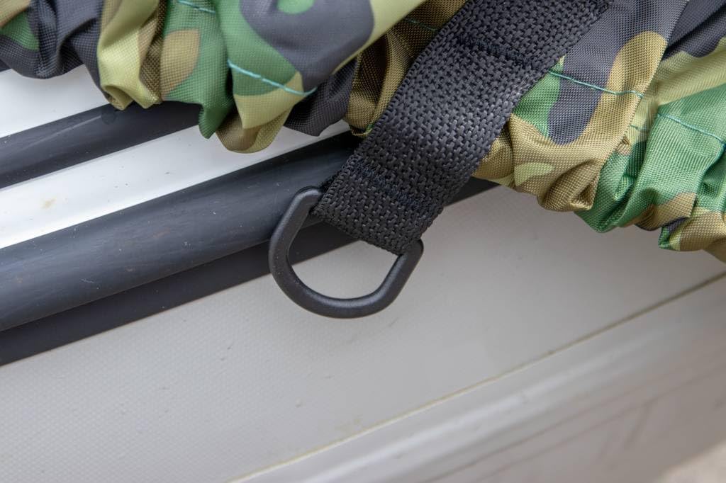 Schlauchbootabdeckung Camo 200D – Abdeckplane für Schlauchboote, Schutz vor Witterung und Verschmutzung, geeignet für Standzeiten und Lagerung