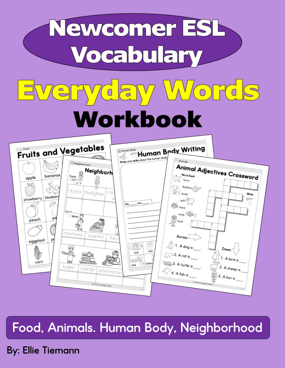 ESL Newcomer Vocabulary: Everyday Words Workbook (Newcomer ESL Vocabulary Workbooks)