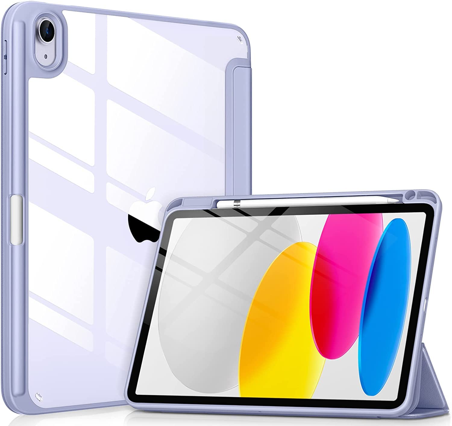 Robustrion Cover for iPad 11th (A16) / 10th Generation Cover Case (2025/2022) [Pencil Holder] (Right Side) [Auto Sleep Wake], Trifold Flip Stand Case for iPad 10th Gen / 11th Generation - Blue — Amazon image 11
