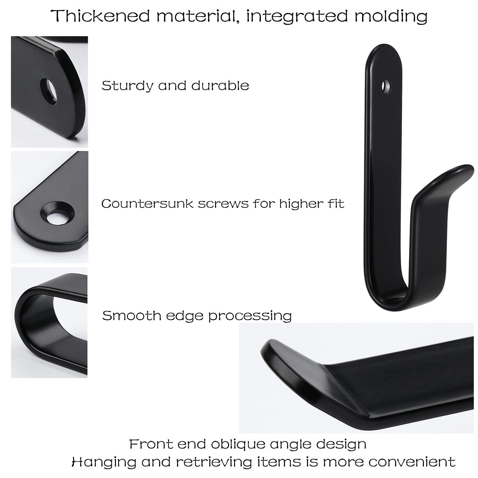 6 Pezzi Supporto da Parete per Snowboard, Appendiabiti da Parete per Snowboard, Snowboard Accessori Gancio Muro, Snowboard Wall Mount, Skateboard Espositore, per Skiboard, Longboard