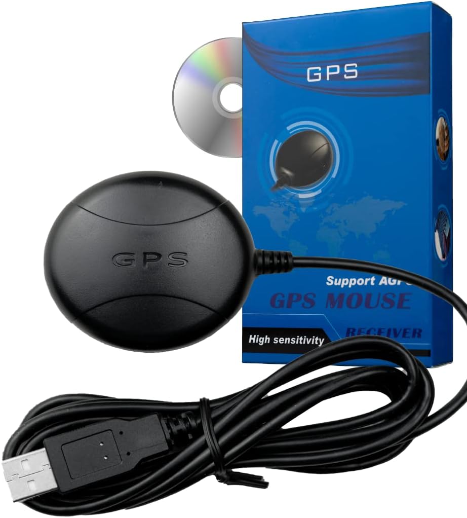 167 Channels USB GPS Receiver Mouse with new SkyTraQ Venus8 Chipset