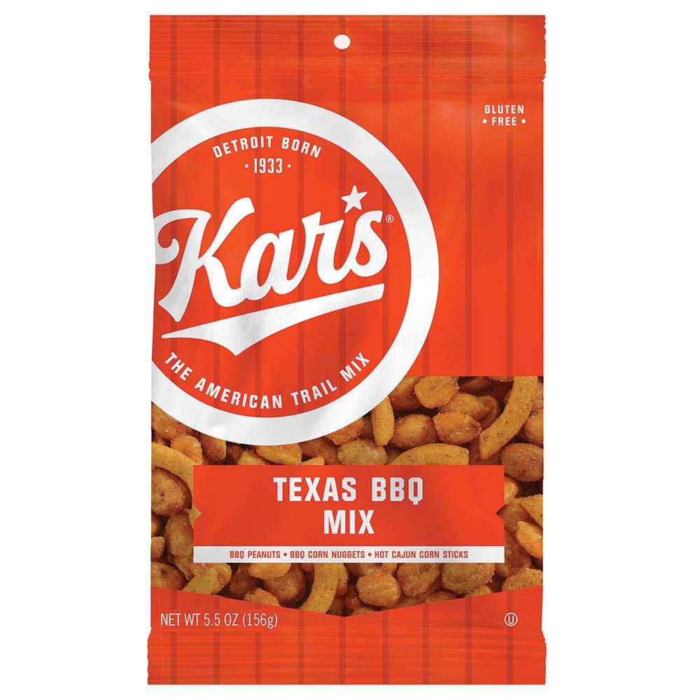 Kar's Texas BBQ / 5.5 Ounce (Pack of 6) / 1 Snack & Trail Mixes