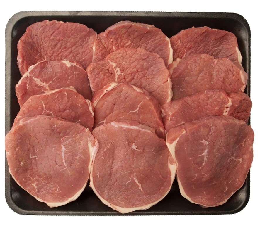 Florida Angus Beef Eye of Round Steak, his steak requires care in cooking and preparation to keep it perfectly tender, such as cutting across the grain and cooking it at a lower heat 3.5 pound