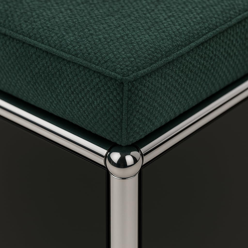 Sitzkissen kompatibel mit USM Haller 75x35x8 cm Mitternachtsblau | Passend für USM Haller · Polyester-Bezug abnehmbar & waschbar (30°C) · Schaumstoff-Füllung · Antirutsch · 9 Farben