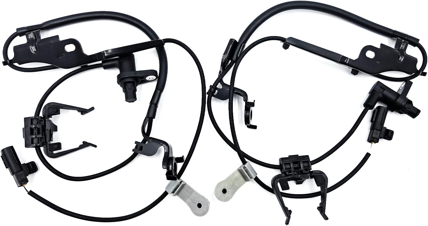 2pcs ABS Wheel Speed Sensor Front Left and Right Compatible with Toyota 08-13 Highlander L4 V6 2.7L 3.3L 3.5L Replaces 89543-48040 ALS1779/89542-48040 ALS1774