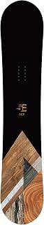 5th Element Ace Men's All-Mountain Snowboard | Hybrid Rocker Camber | Power & Pop for Beginners to Intermediates