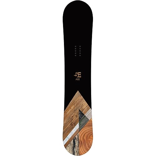 5th Element Ace Men's All-Mountain Snowboard - Hybrid Rocker Design-All Mountain Performance for Beginners and Intermediate Snowboarders