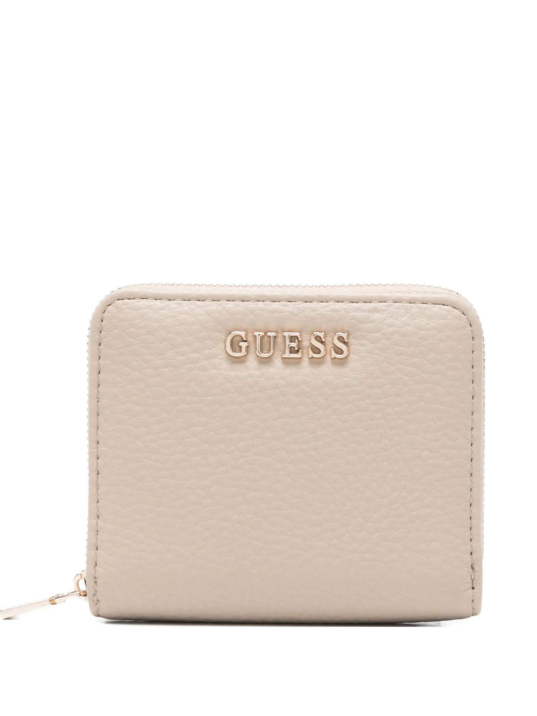 GUESS portafoglio Jessa SLG Zip Around Wallet Taupe beige