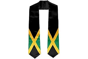 Jamaican Flag Graduation Stole: A Symbol of Excellence and Achievement