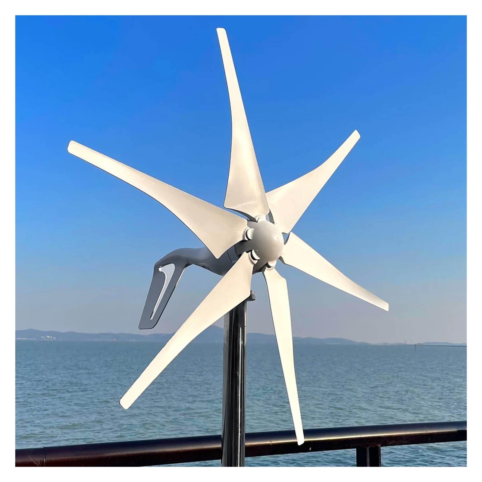 Générateur d'Eoliennes Etanche, Keenso 12V / 24V 300W / 600W Contrôleur
