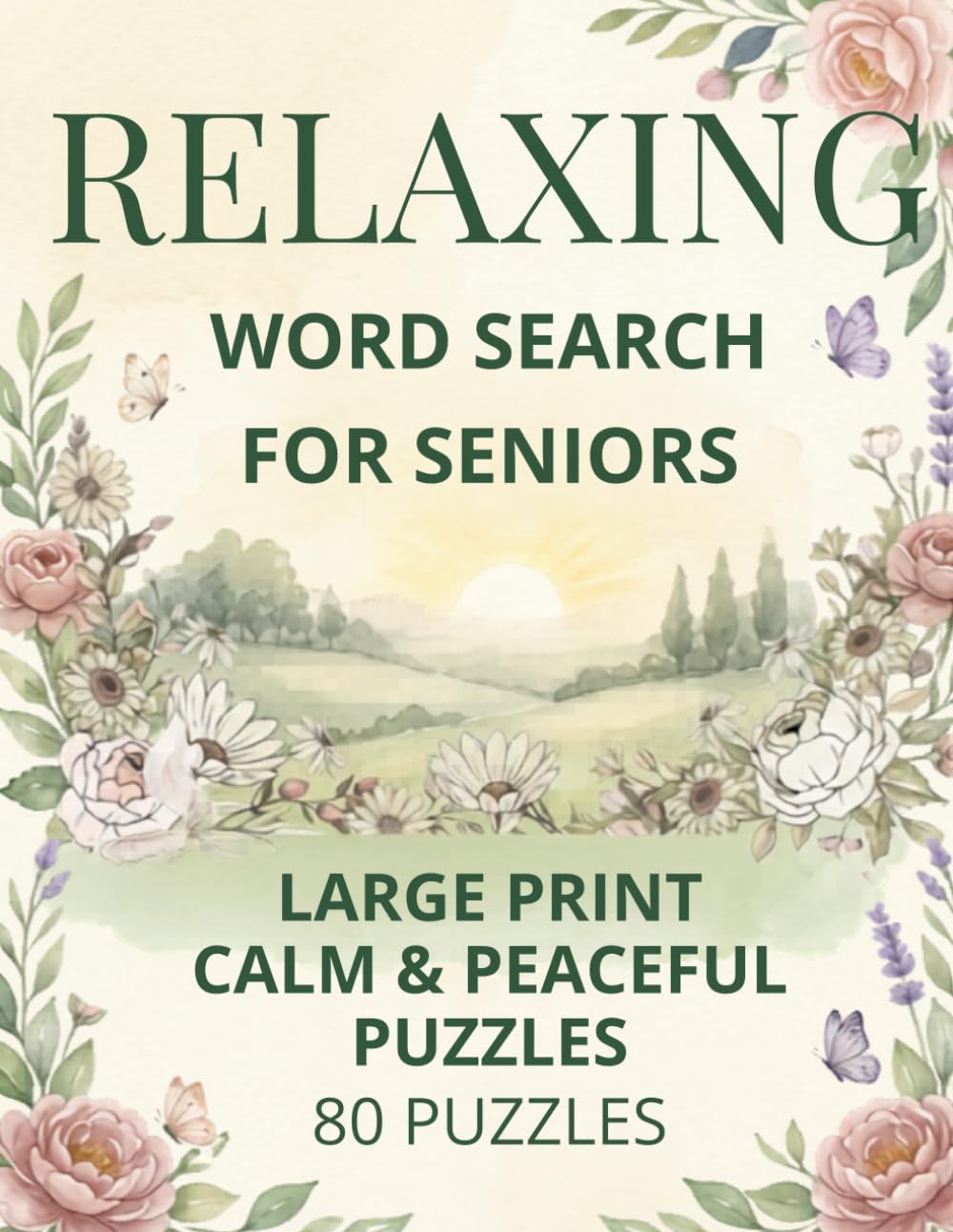 RELAXING WORD SEARCH: CALM & PEACEFUL PUZZLES