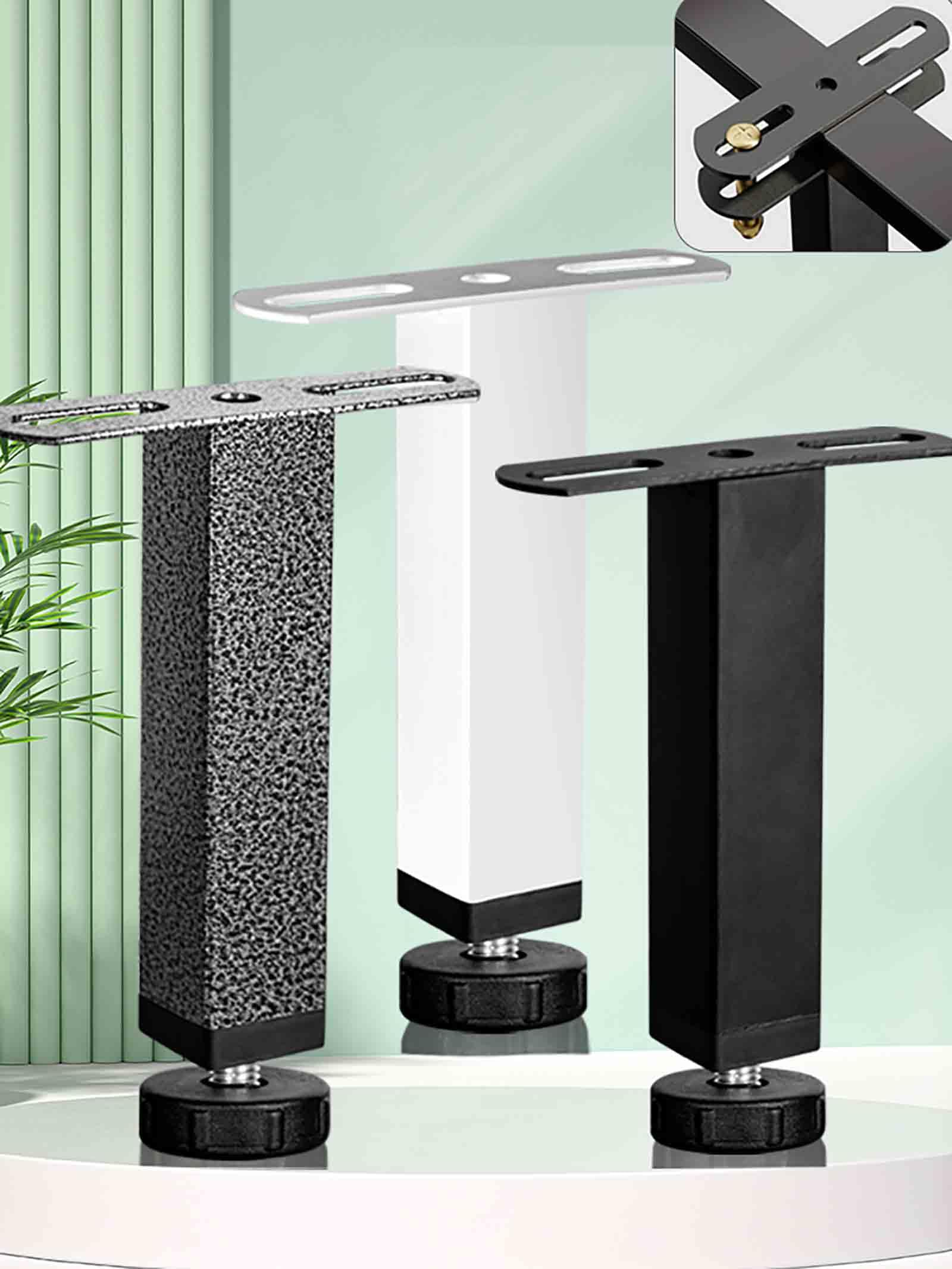 Auvent de Porte de fenêtre incurvé Silencieux avec Protection UV, Supports en Alliage d'aluminium, résistant à l'eau et aux Chocs, Couverture extérieure en Polycarbonate Marron (80 x 260 cm)
