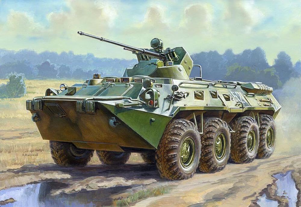 Amazon.com: ZVEZDA 3560 - Russian Personnel Carrier BTR-80A