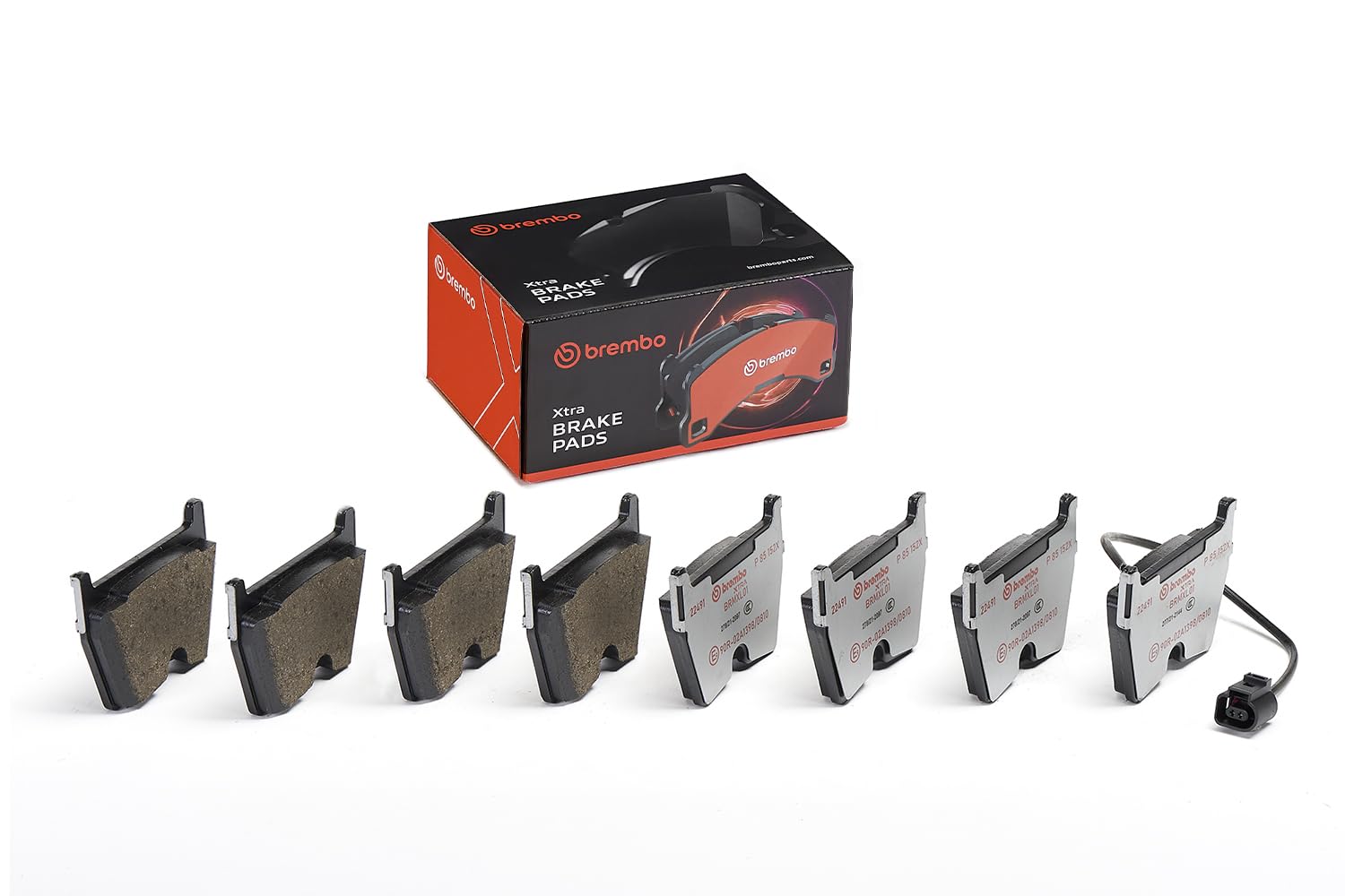 Brake Pads Set Front P85152X Brembo 8S0698151F 8U0698151F 8U0698151G 8U0698151H