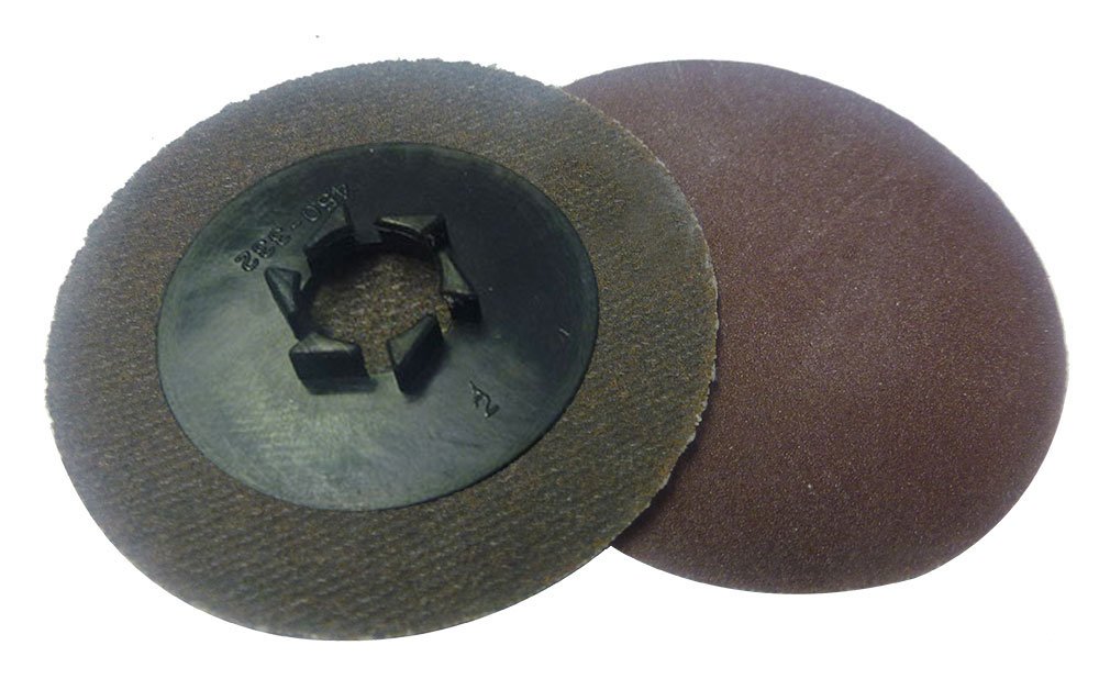 Griton QA12024 2" Quick Change Sanding Disc, Industrial Grade, 24 Grit