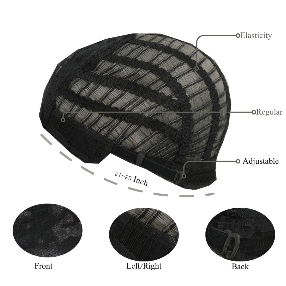 Halb Grau Halb Schwarz Lange Perücken für Frauen Gerade Goth Haar Perücke mit Bangs Hitzebeständige Faser Cosplay Halloween Perücke