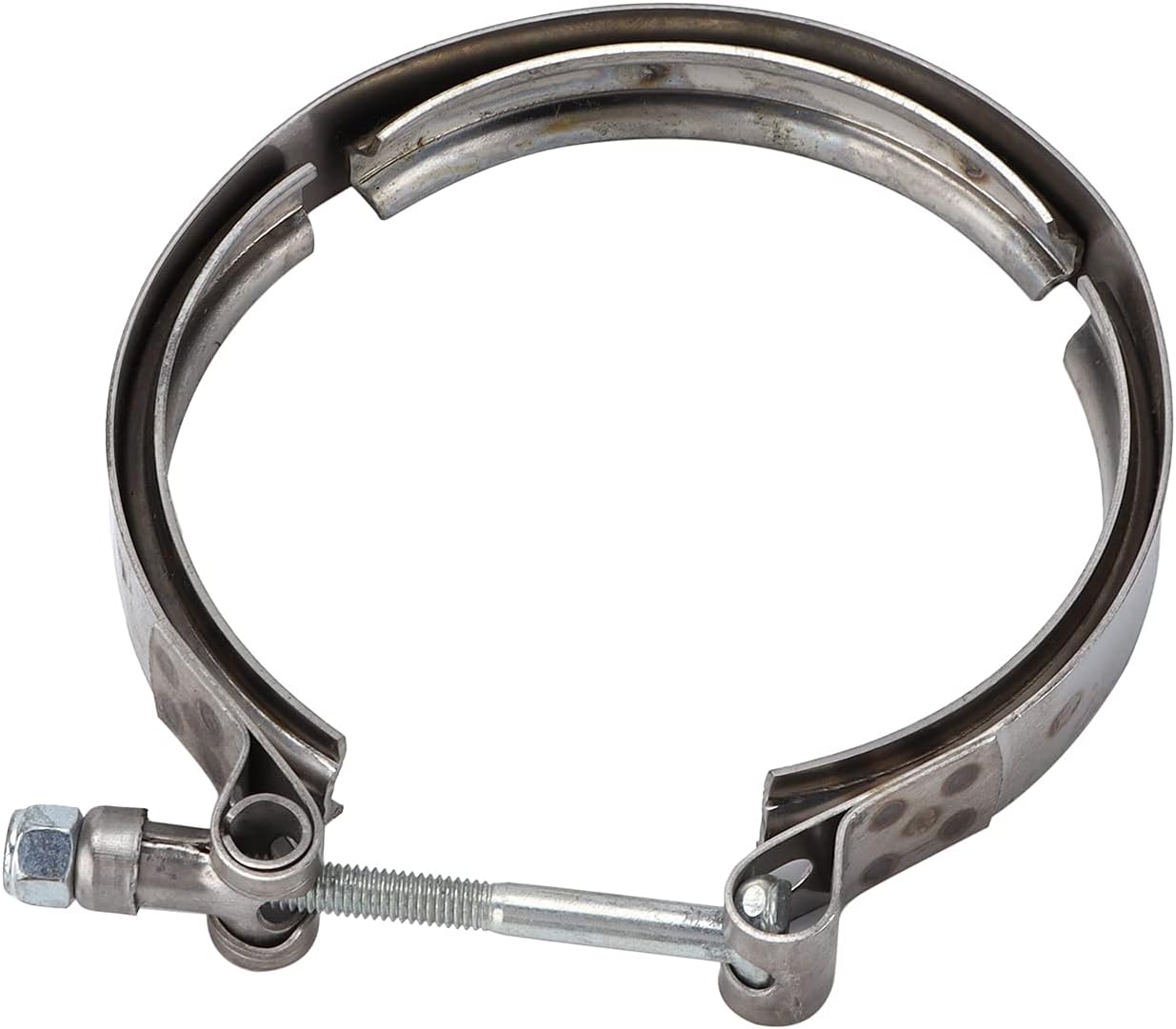 Aramox V Band Clamp Fit for HX40 Turbo, Stainless Steel Car