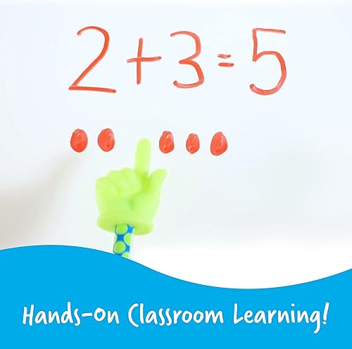 Miniatura 5 de Learning Resources conjunto de 3 punteros con forma de mano