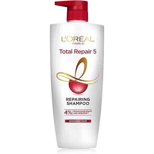 LOreal Repair 5 Pro-Keratin Shampoo - 1L