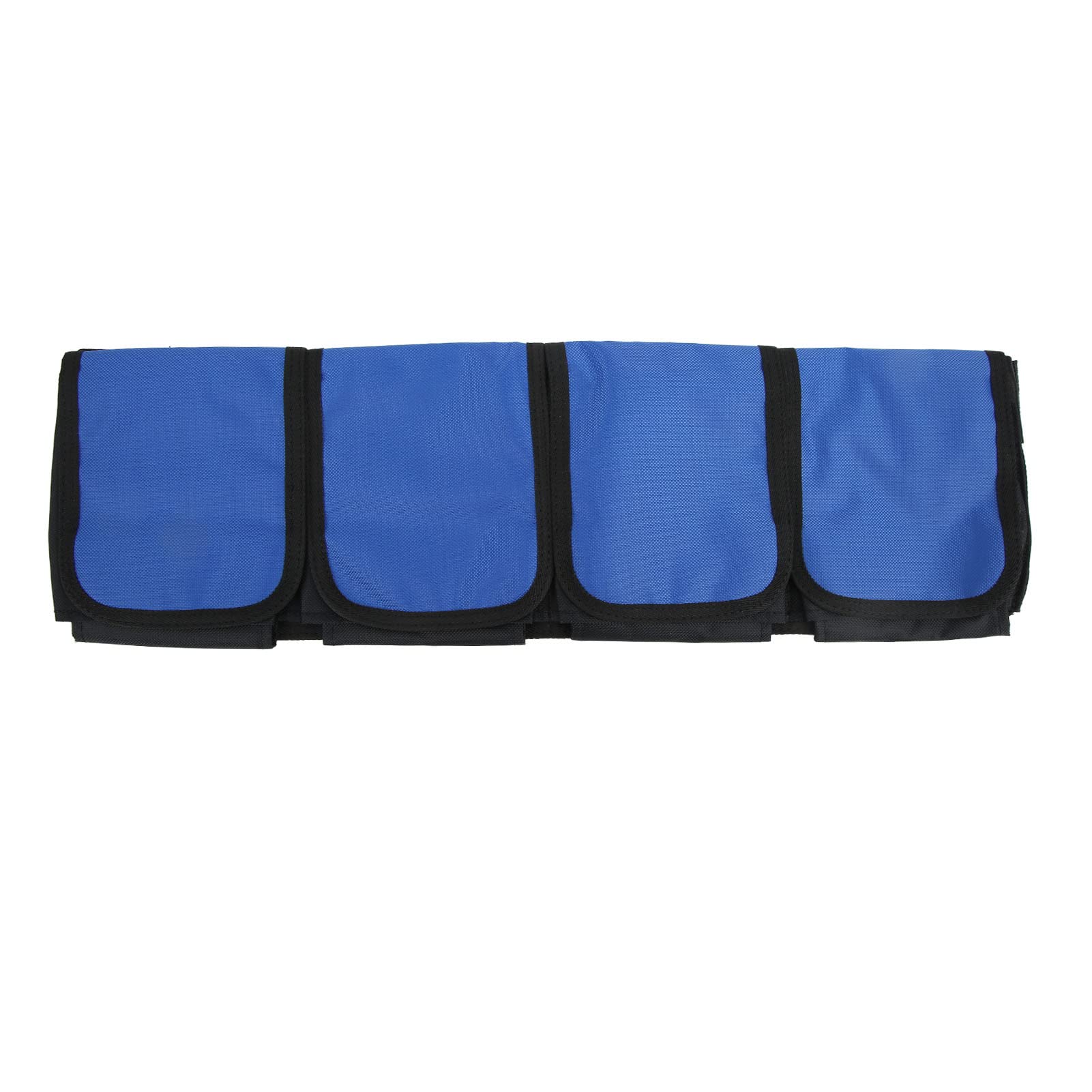 Jauarta Pocket Weight Belt, Oxford Cloth Diving Weight Belt with 4 Pockets for Snorkeling Freediving (Blue)