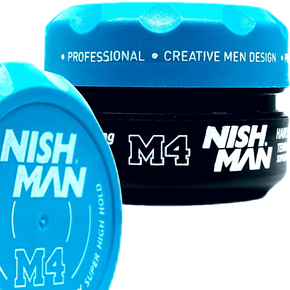 Amazon.com: Nishman Hair Wax M4 Super High Hold : Beauty