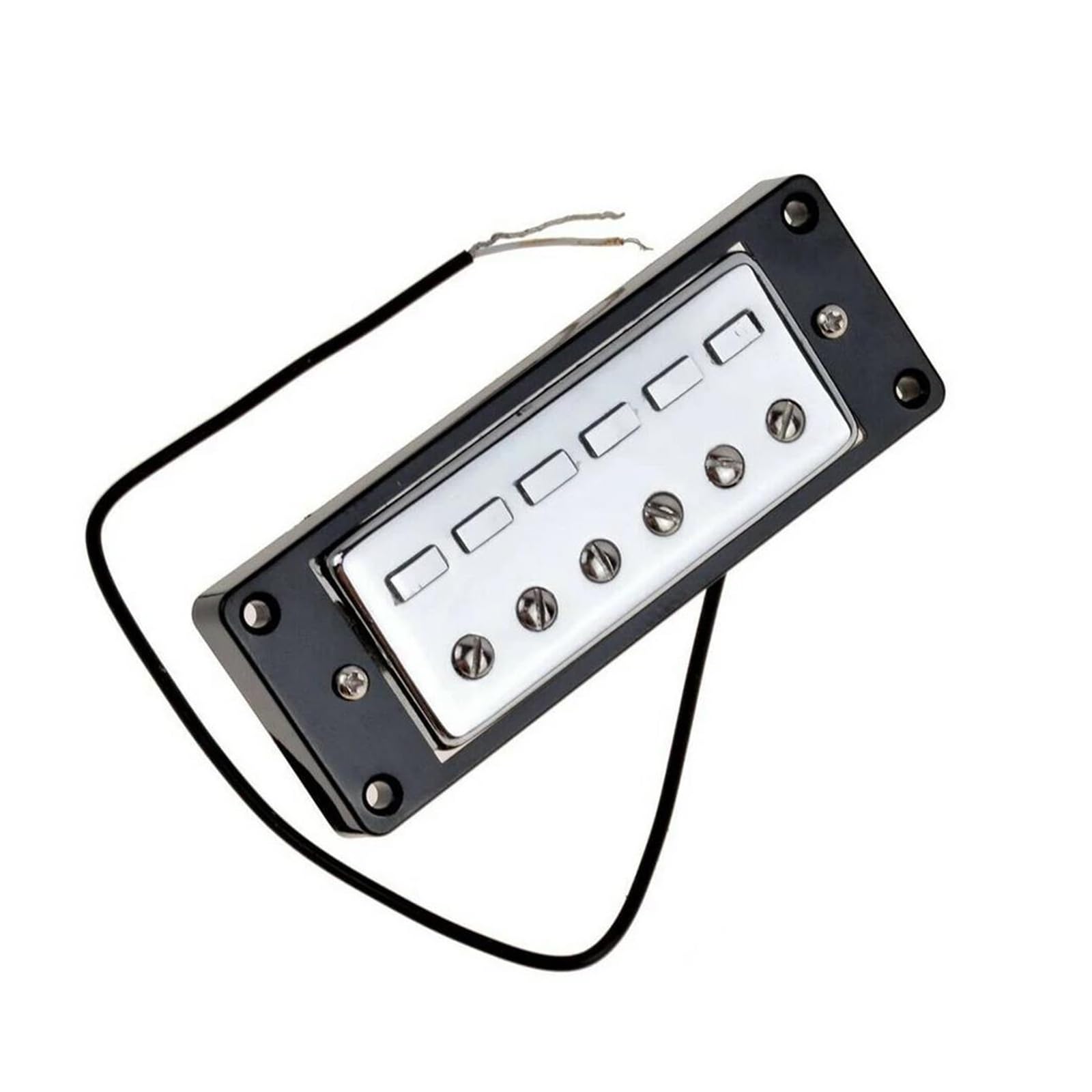I Mini Pickup Humbucker A Sei Corde Includono Un Ponte E Un Manico Per Chitarre Acustiche Elettriche Cromate