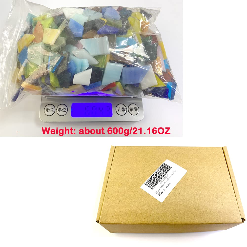 Amazon.co.jp: Mollytek ガラスモザイクタイル DIY ハンドメイド