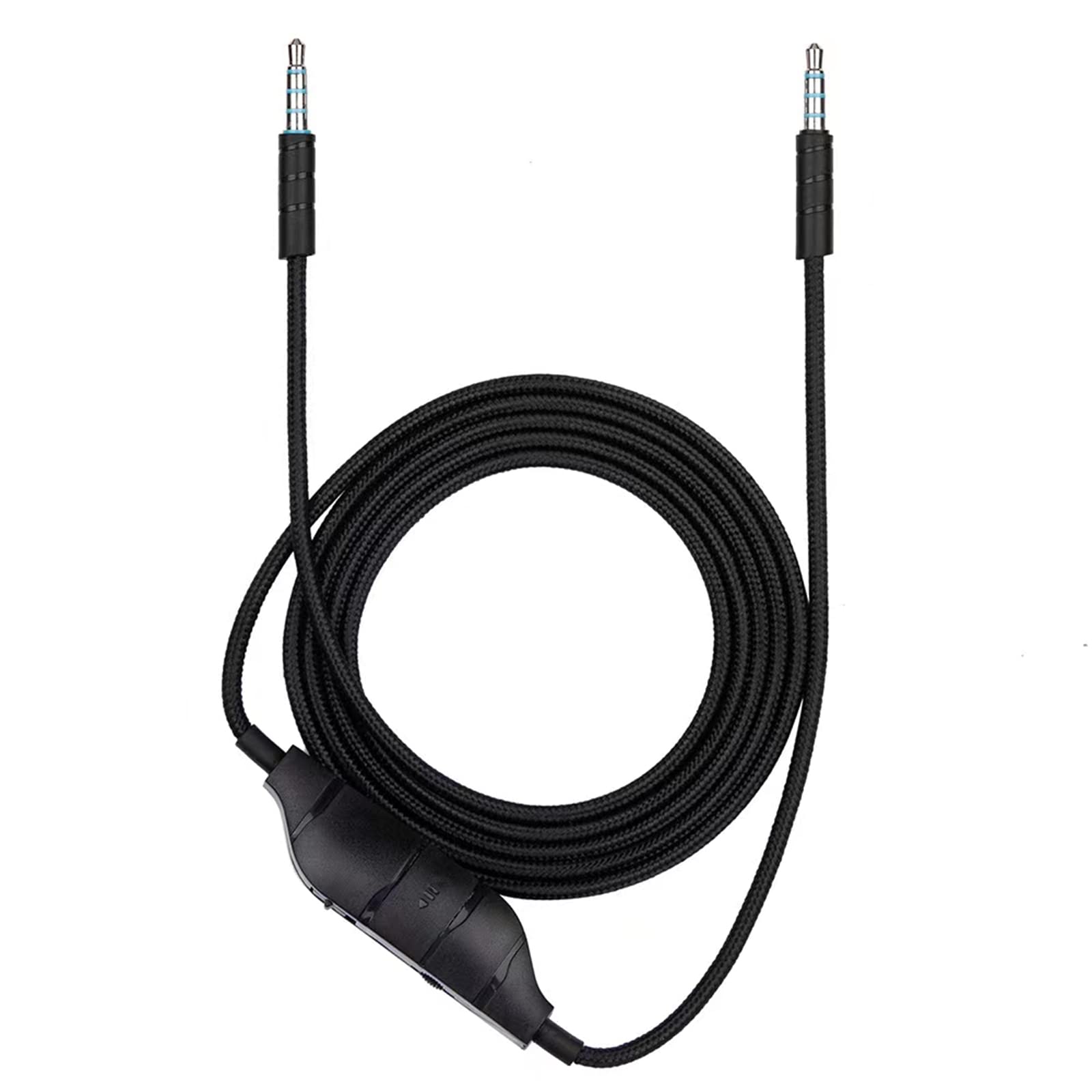100 Hz-20 kHz 3,5 mm zamiennik słuchawek kabel audio przewód z regulacją głośności do zestawu słuchawkowego Logitech G633 G635 G933 G935
