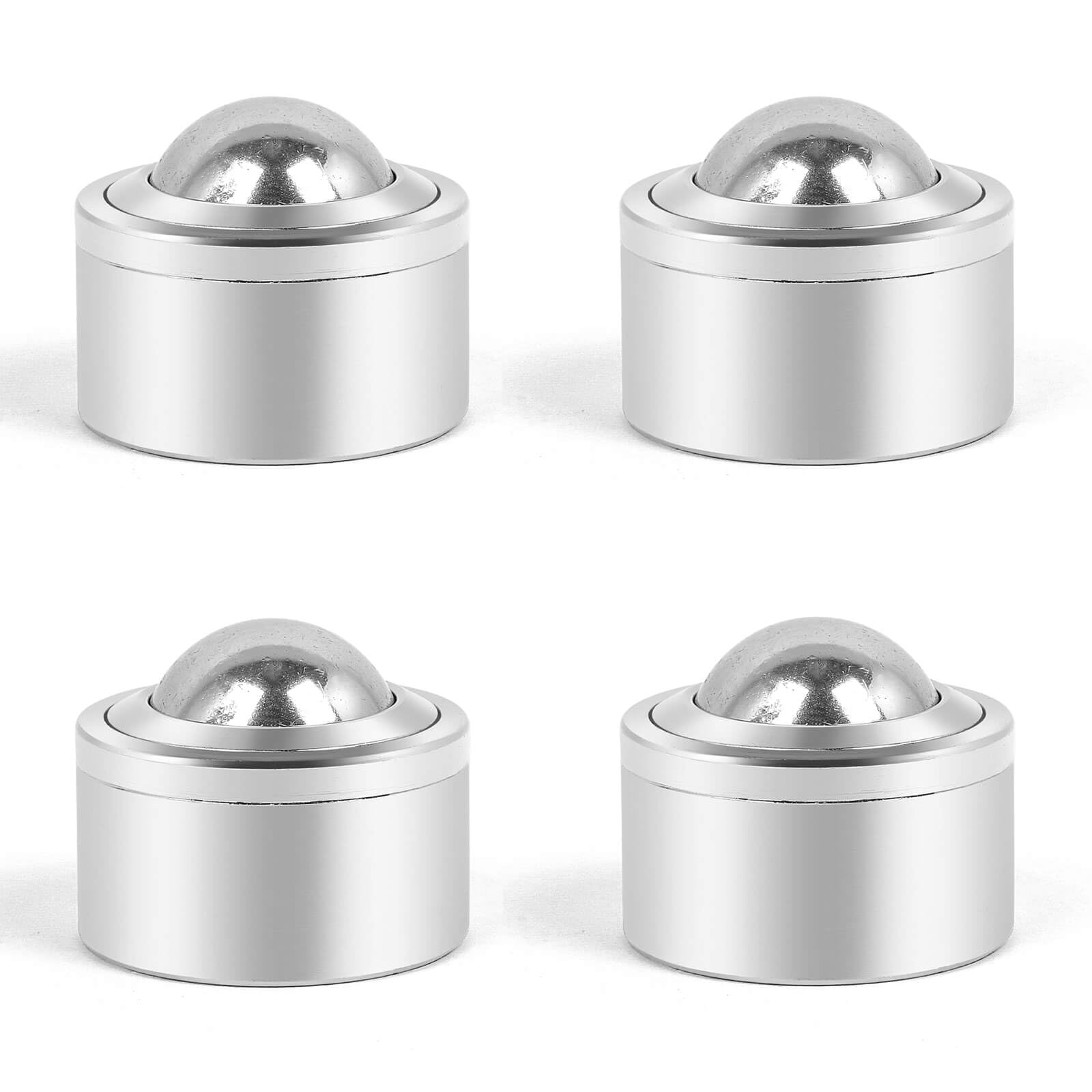 Roller Ball Transfer Bearings Casters - Heavy Duty Conveyor Ball Transfer Unit for Transmission Equipment, 45mm Diameter Universal Rotation Roller,