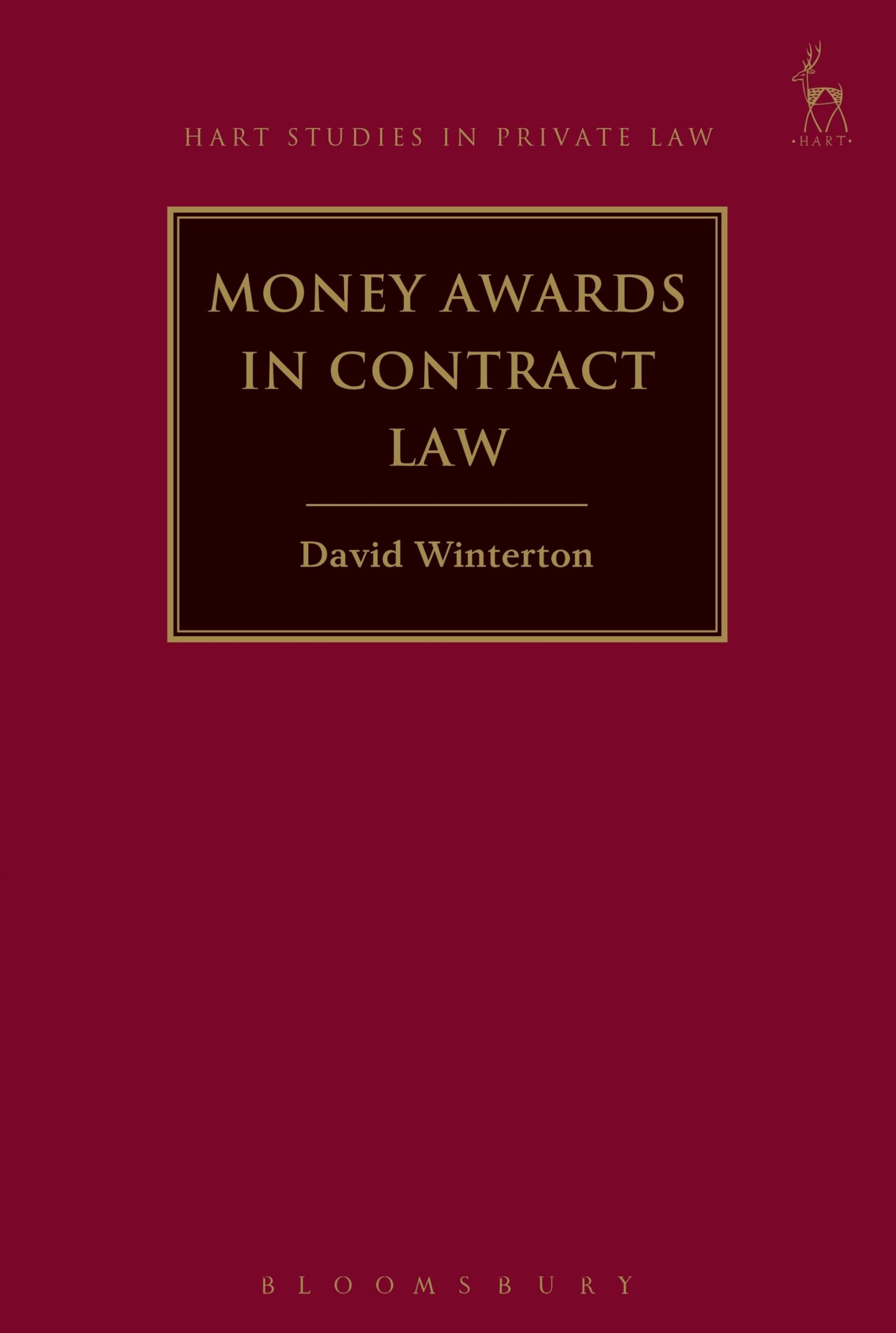 Money Awards in Contract Law: 13 (Hart Studies in Private Law)