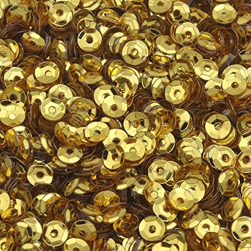 Perlin, 12000 pieces. Sequins Diameter 4 mm 10 Colours Set Bowl Domed for DIY Clothing and Jewellery Craft Metallic Crafts - Image 4