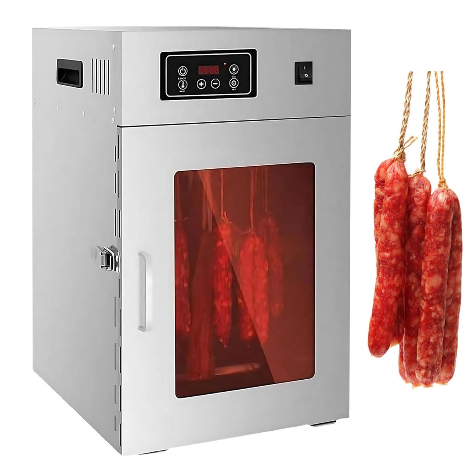 Pnpaea Food Dehydrator,800W Food Dryer Machine with Adjustable Temperature and Timer Functions, Low Noise,for Drying Fruit, Meat, Vegetable, Jerky and Pet Treat Large30kg