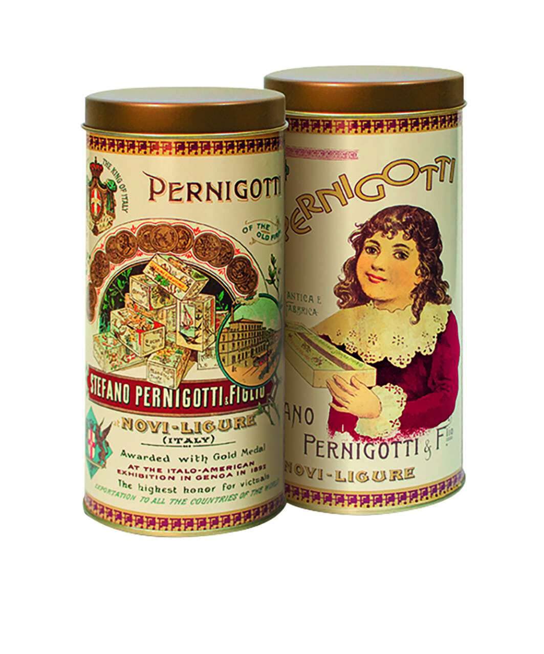 Pernigotti specialita Cream tin - Individually Foiled Pieces of Assorted Specialities Including Cremini and Gianduiotto