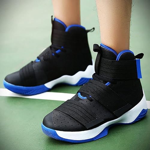 Vista 7 de NCNDB Zapatos de baloncesto unisex de alta calidad, zapatos para correr al aire libre casuales