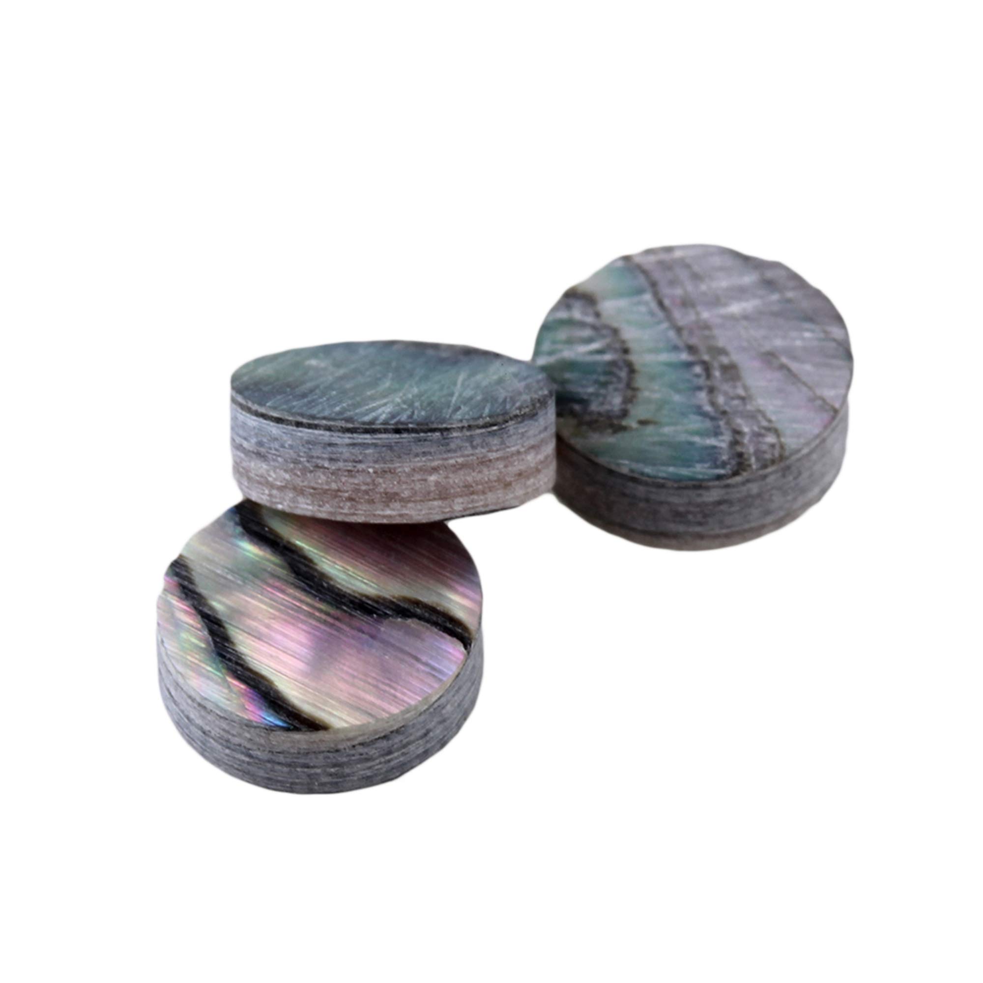 Yibuy 200 puntini rotondi multicolore per tastiera di chitarra e basso, 2 mm di spessore
