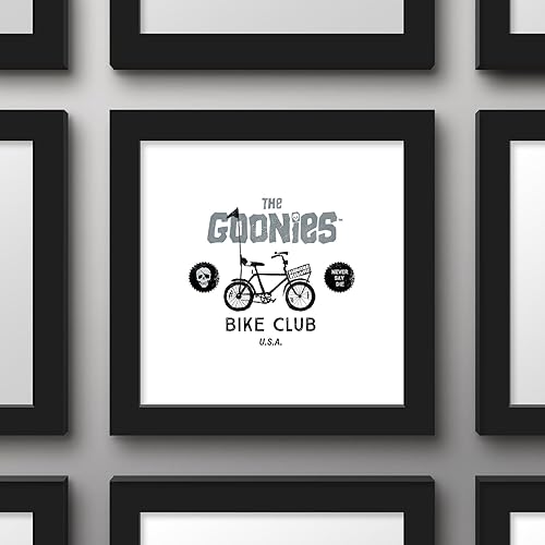 Miniatura 2 de Trends International Gallery Pops The Goonies - Póster de pared de Bike Club, 12.00 x 12.00 pulgadas, versión de marco negro