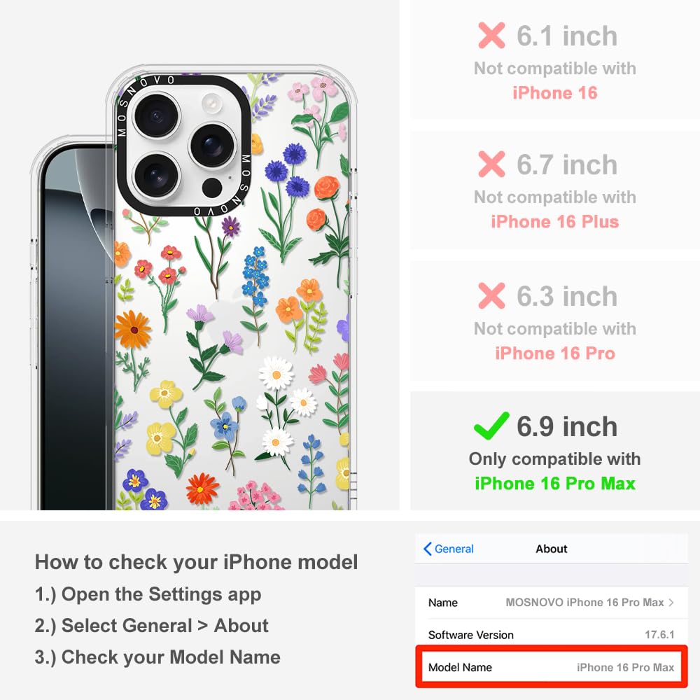 MOSNOVO Case for iPhone 16 Pro Max - Image 2