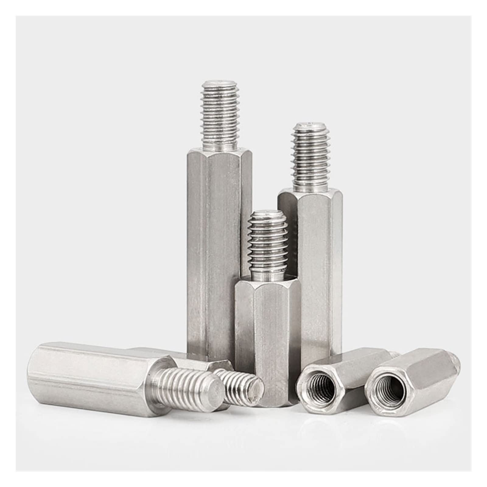 AITNT M6 M8 M10 304 Edelstahl Hex Carbon Buchse Abstandshalter  