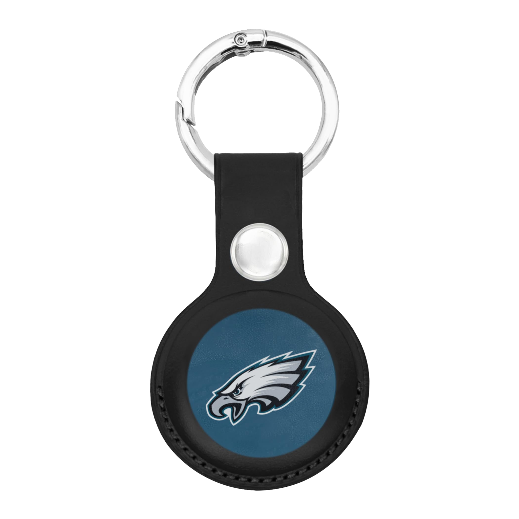NFL Philadelphia Eagles Keychain Apple AIR TAG Holder for Dogs & Cats, Case for Apple Airtag Tracker, GPS Dog Tracking Device Pendant Holder