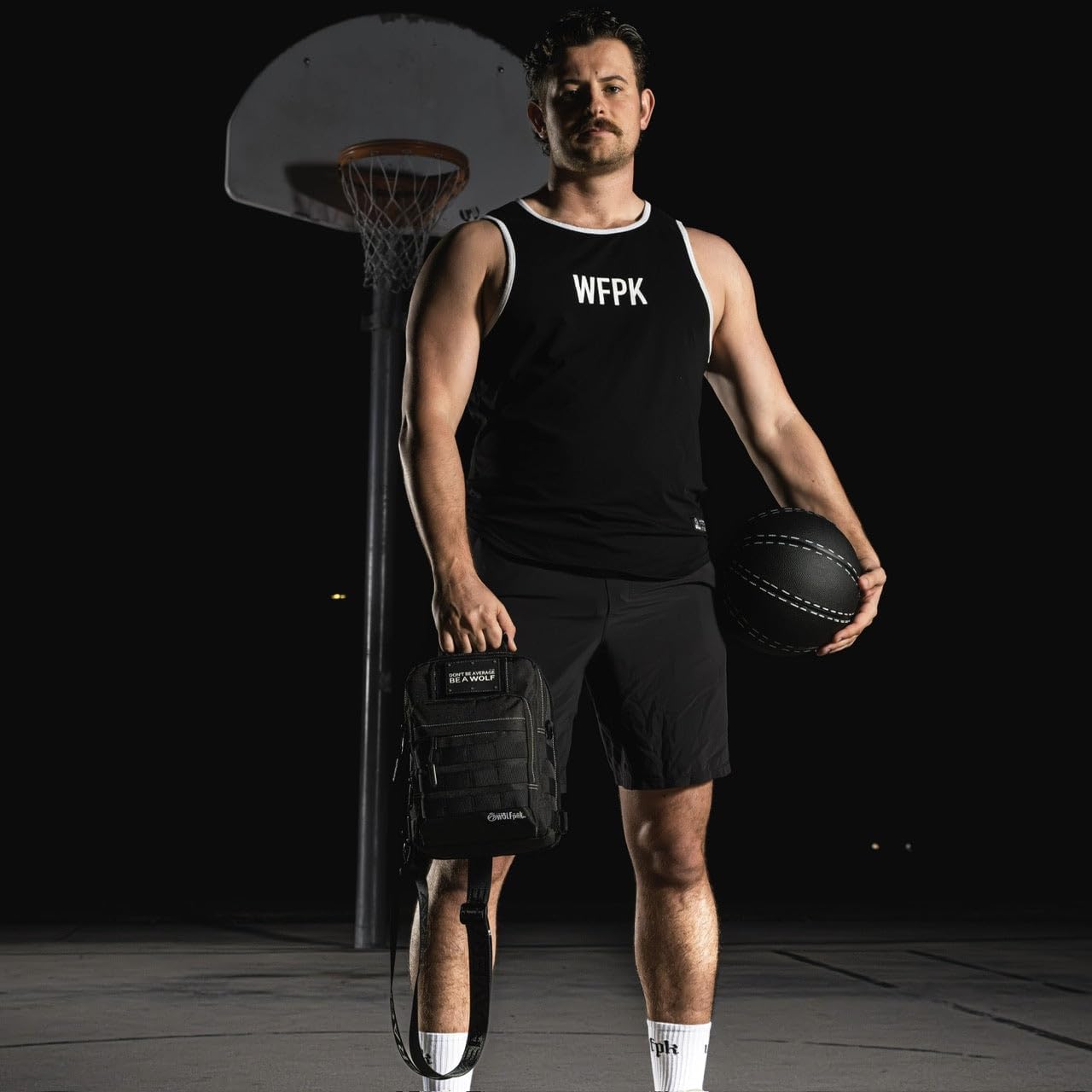 WOLFpak 9L Tactical Sling Bag |Concealed Carry CCW Backpack |Military Crossbody EDC Daypack Molle Chest Shoulder Pack for Hiking, Travel, Work | (Black Phantom) - Image 8